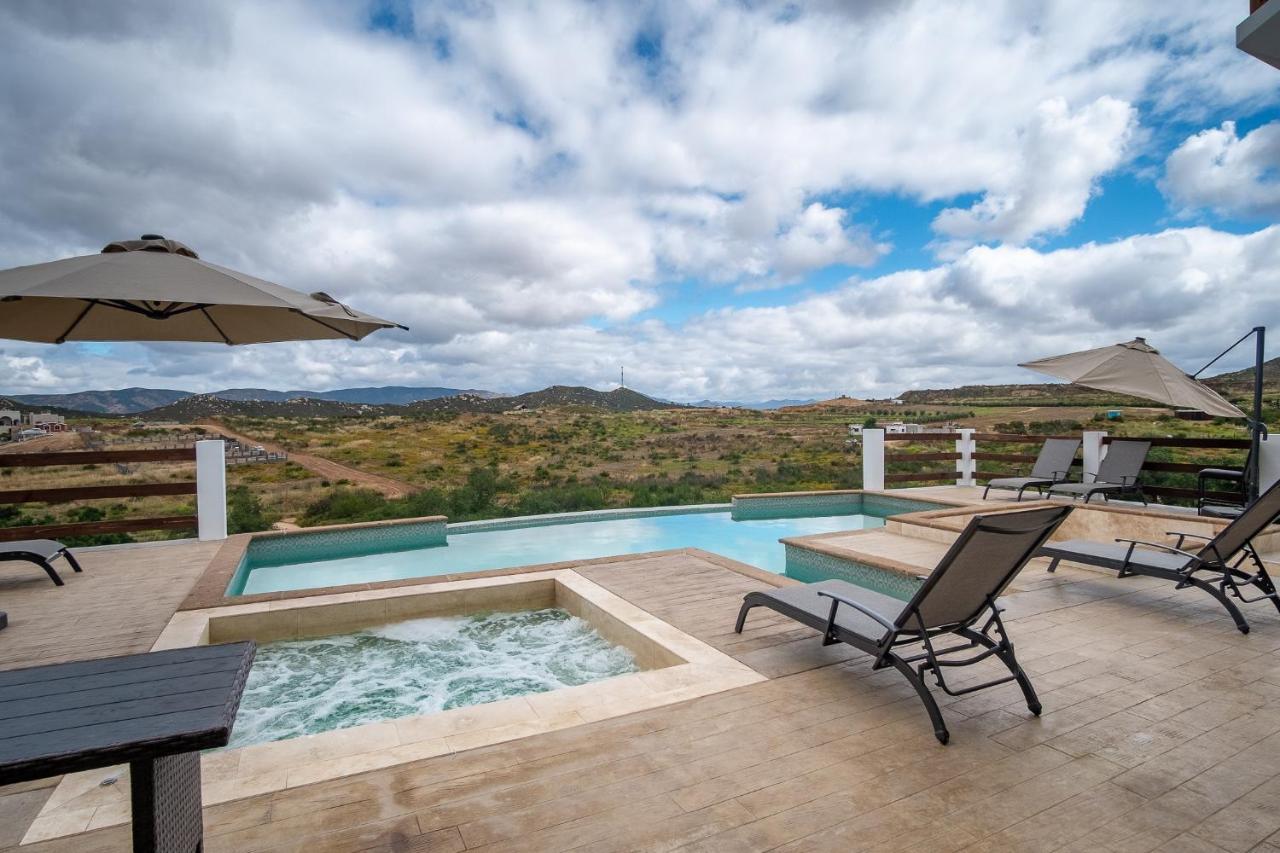 Boskenvid Hotel Boutique, Skypool Valle de Guadalupe Exteriér fotografie