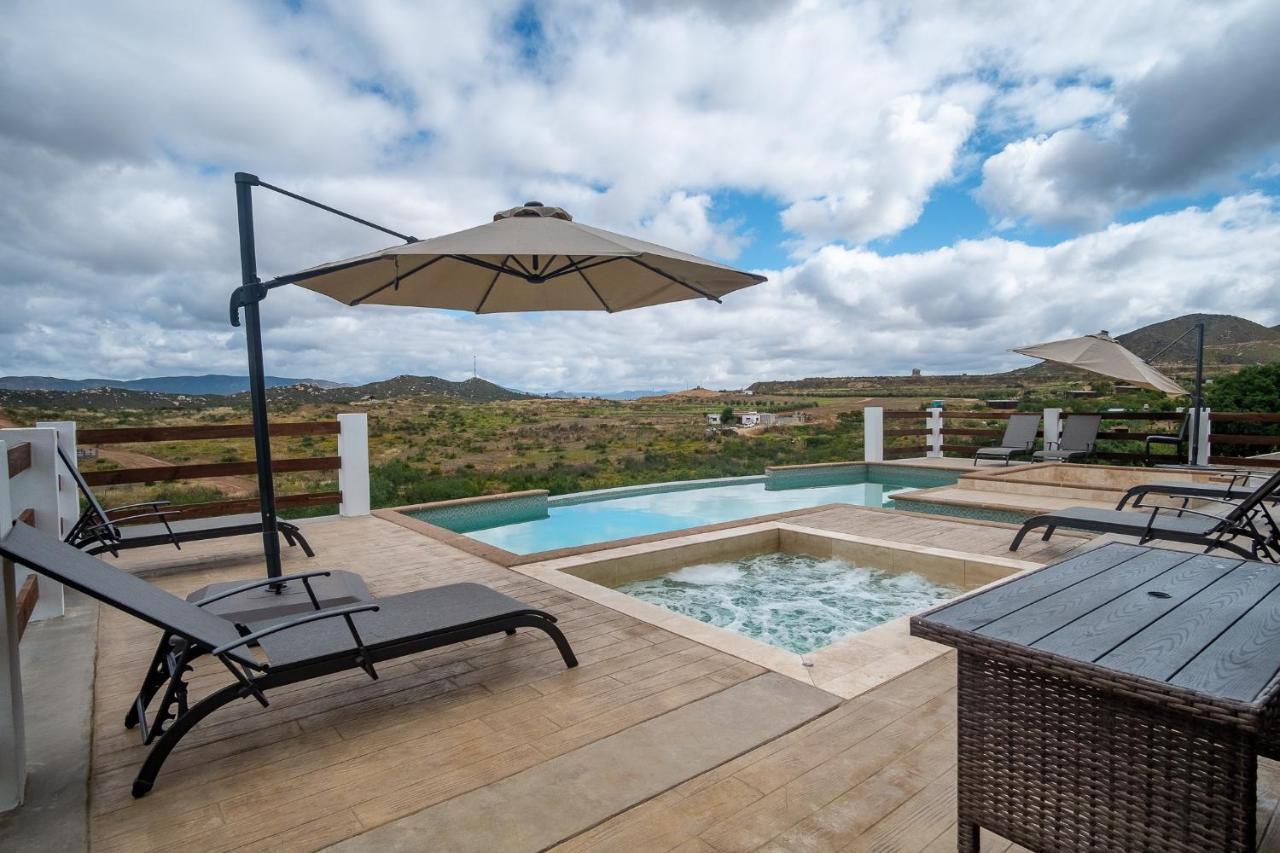 Boskenvid Hotel Boutique, Skypool Valle de Guadalupe Exteriér fotografie